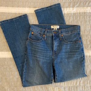 MADEWELL kick flare jeans